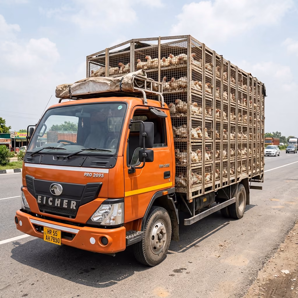 Salim Traders Chicken Transport Truck Logistics